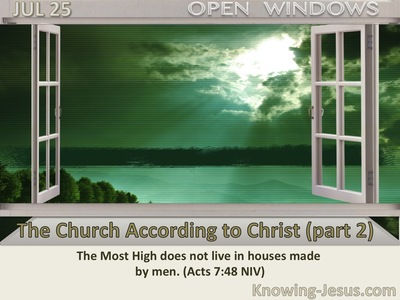 The Church According to Christ (part 2)